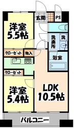 ノーブル.シャトーKの物件間取画像